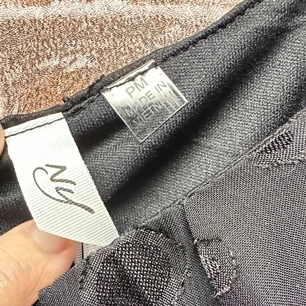 NY Collection Black Midi Dress. New - Picture 6 of 8